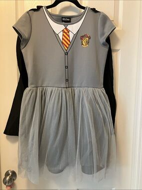 Harry Potter Gryffindor Dress with Cape